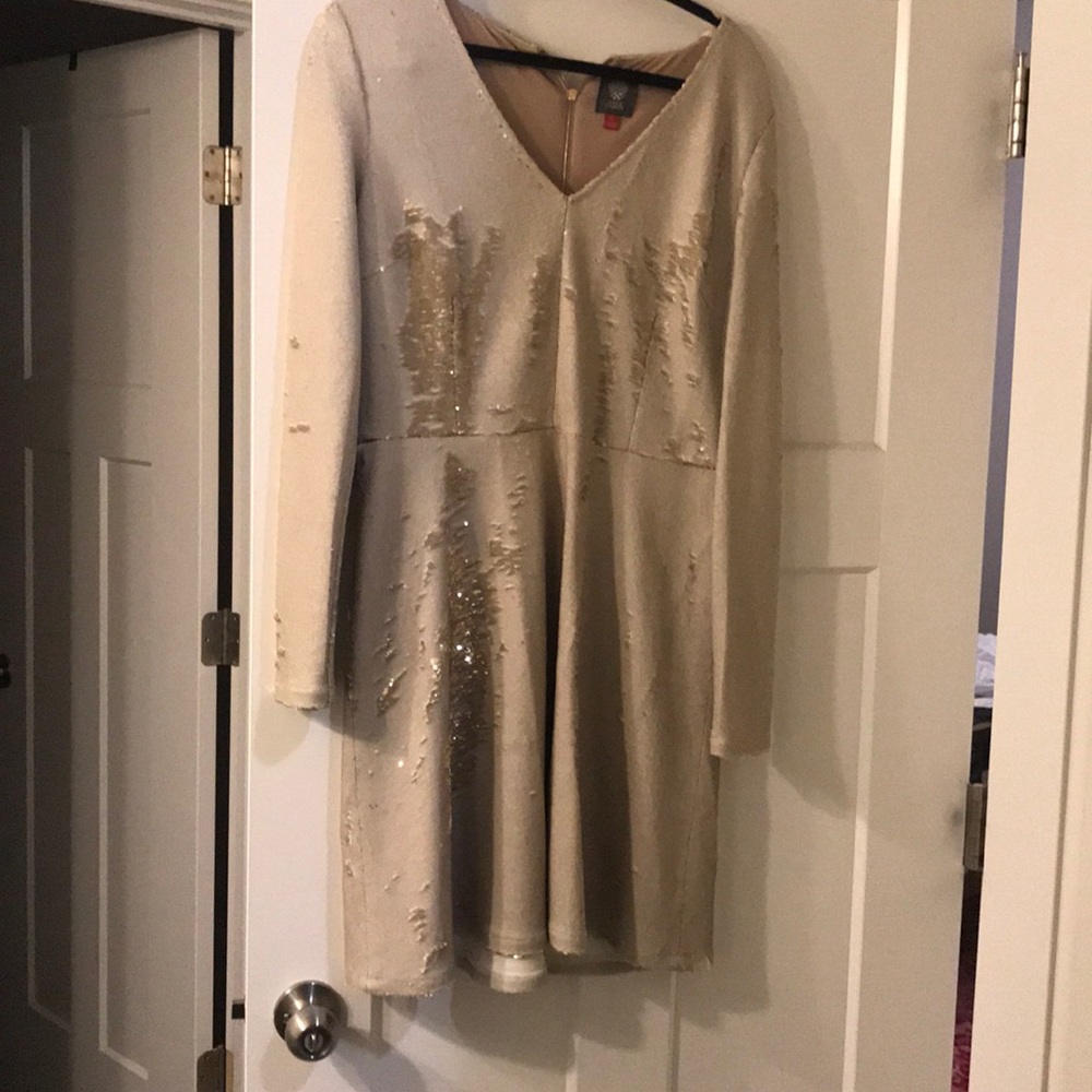 Vince Camuto full sequin dress.